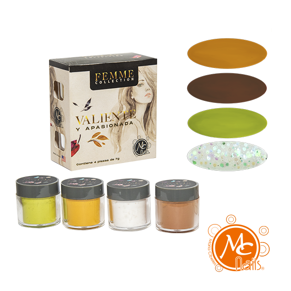 MC coleccion femme valiente y apasionada 4pz